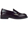 Ash Flat Shoes Purple In Black