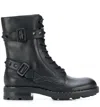 Ash Witch Bis Biker Boots In Black