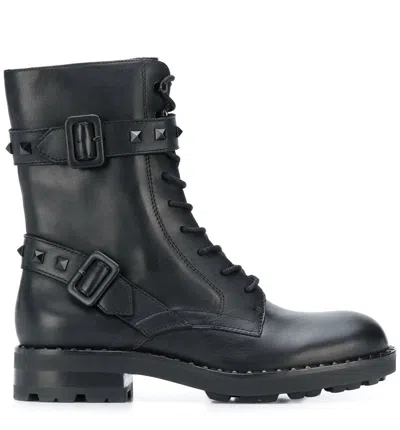 Ash Witch Bis Biker Boots In Black