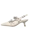 Ash With Heel In White