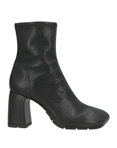 Ash Woman Ankle Boots Black Size 10 Synthetic Fibers