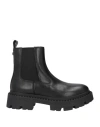 Ash Nicostud01 Beatles Boots Shoes In Black