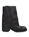 Ash Woman Ankle Boots Black Size 7 Leather