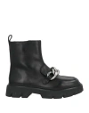 Ash Woman Ankle Boots Black Size 7 Leather