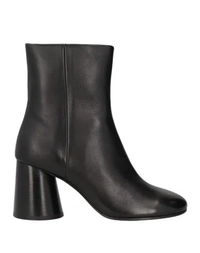 Ash Woman Ankle Boots Black Size 8 Leather