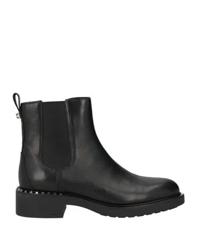 Ash Woman Ankle Boots Black Size 8 Synthetic Material