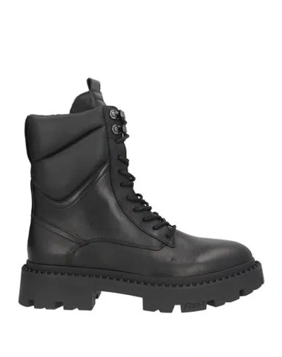 Ash Woman Ankle Boots Black Size 9 Leather
