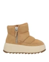 Ash Woman Ankle Boots Camel Size 8 Leather