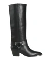 Ash Woman Boot Black Size 7 Leather