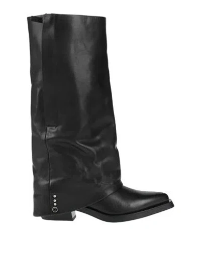 Ash Woman Boot Black Size 8 Leather
