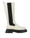 Ash Woman Boot Ivory Size 8 Soft Leather