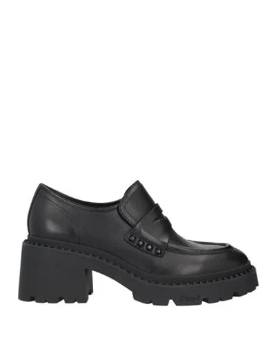 Ash Woman Loafers Black Size 10 Leather