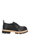 Ash Woman Loafers Black Size 5 Soft Leather