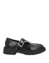 Ash Woman Loafers Black Size 8 Calfskin