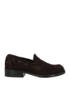 Ash Woman Loafers Dark Brown Size 8 Leather