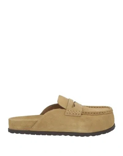 Ash Woman Mules & Clogs Sand Size 8 Leather In Brown