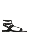 Ash Sandals Black In Black