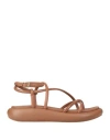 Shop Ash Woman Sandals Brown Size 10 Leather