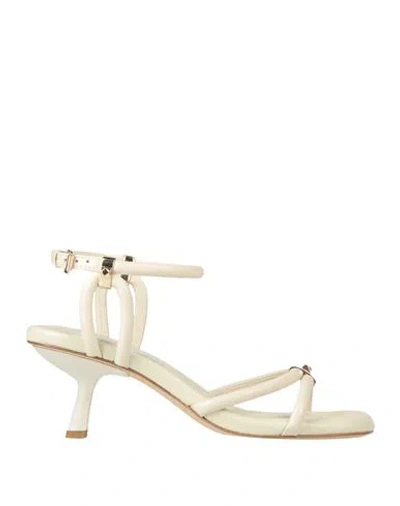Ash Jess Tofu Heeled Sandal In White