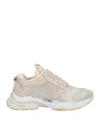 Ash Woman Sneakers Beige Size 9 Textile Fibers