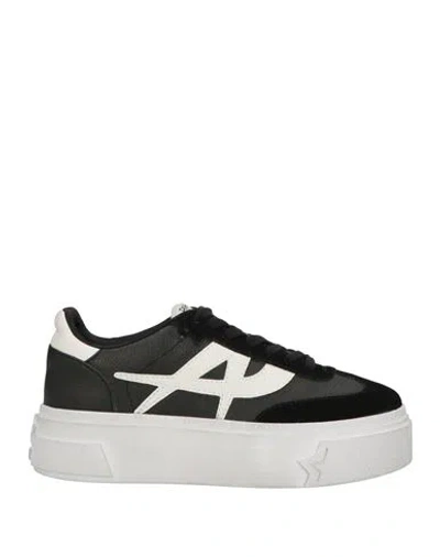 Ash Woman Sneakers Black Size 6 Calfskin