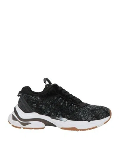 Ash Woman Sneakers Black Size 6 Textile Fibers