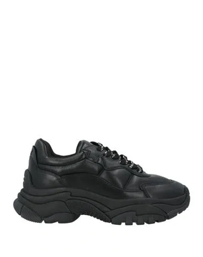 Ash Woman Sneakers Black Size 7 Calfskin