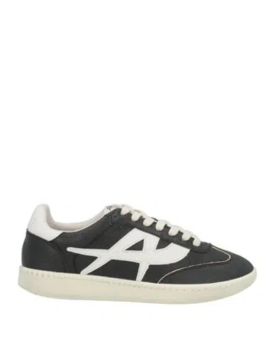 ASH ASH WOMAN SNEAKERS BLACK SIZE 8 LEATHER