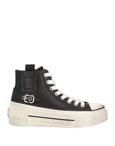 Ash Woman Sneakers Black Size 7 Leather