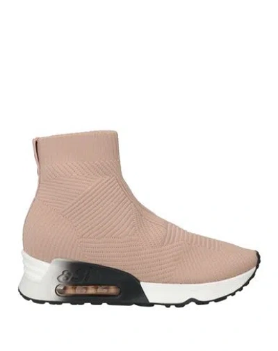 Ash Woman Sneakers Blush Size 6 Textile Fibers In Pink