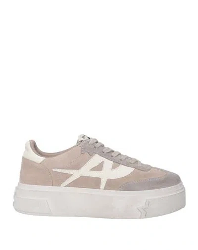 Ash Woman Sneakers Grey Size 6 Calfskin