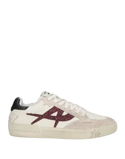 Ash Woman Sneakers Off White Size 11 Leather