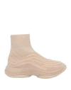 Ash Woman Sneakers Sand Size 8 Textile Fibers In Beige