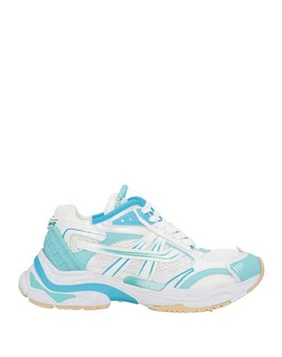 Ash Woman Sneakers Turquoise Size 6 Textile Fibers In Azzurro Blu E Verdi