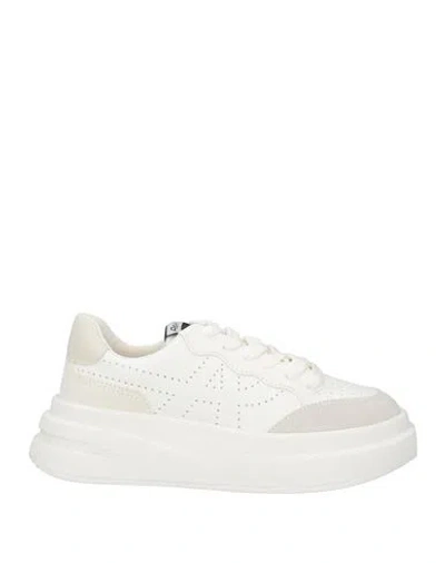 Ash Woman Sneakers White Size 8 Leather