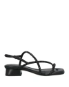 Ash Isla Embellished Strapped Sandals In Black