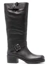 Ash Ankle Boot In Black