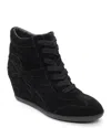 Ash Boradia Wedge Sneaker In Black