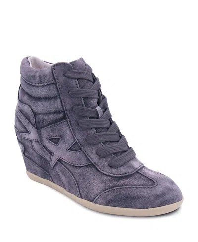 Ash Women's Boradia Lace Wedges In Shale