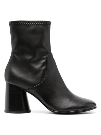 ASH WOMEN'S CALF LEATHER CLASH ANKLE BOOTS