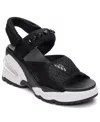 Ash Diva Slingback Platform Sandal In Black