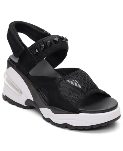 ASH WOMEN'S DIVA ROUND TOE WEDGE SANDALS