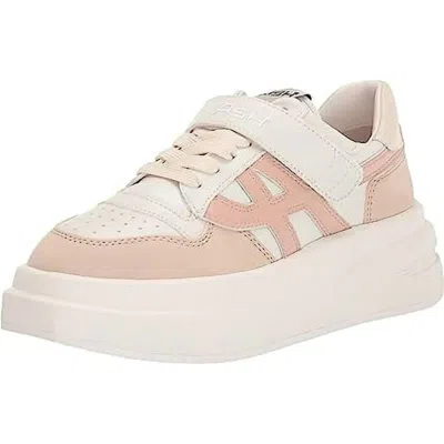 Ash Women's Indy Lace Up Sneakers In Eggnug/white/pinksalt In Multi