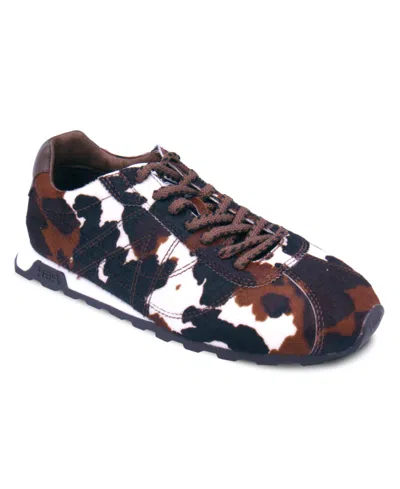 Ash Women's Kill Bill Lace-up Sneakers In Brown Multi Cow Print