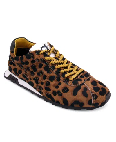 Ash Women's Kill Bill Lace-up Sneakers In Brown Multi Leopard Print