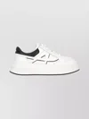 Ash Icone Logo-detail Platform Sneakers In White