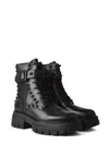 Ash Women's Lewis Studs Boot In Black In Black
