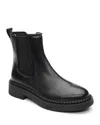 Ash Madison Ankle Boot In Black