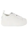 Ash Move S Leather Platform Sneaker In White