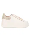 Ash Women's Move Strass Leather Platfrom Sneakers